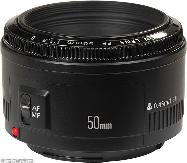 Canon 50mm f/1.8 II Review