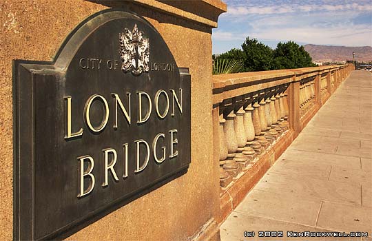 London Bridge, Lake Havasu Arizona