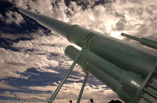 Big Gun, U S Army Proving Ground, Yuma, Arizona