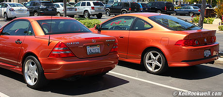 Orange cars