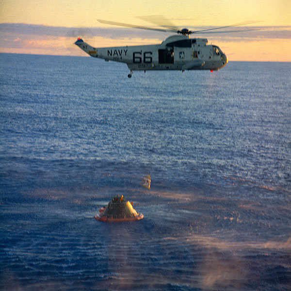 Image result for apollo 8 landing