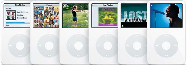 Apple 2005 iPod lineup