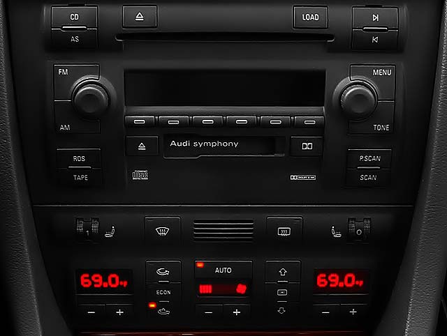 radio 2003 Audi A6 2.7T Bi-Turbo AWD