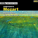 Mozart piano concertii 17, 20, 22 & 24