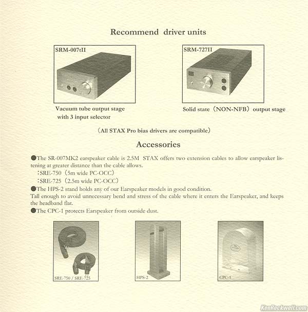 STAX Omega II SR-007 Users Manual