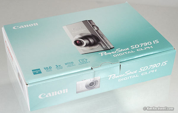 Canon SD790 Box