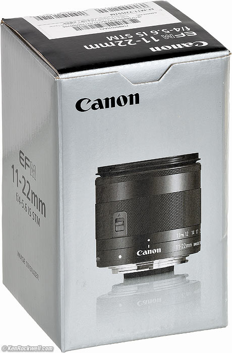 Canon 11-22mm box