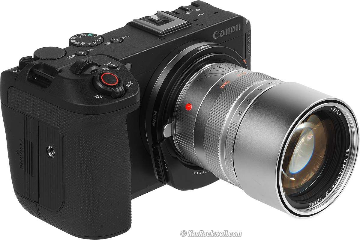 LEICA SUMMICRON 90mm f/2 on Canon R6 V