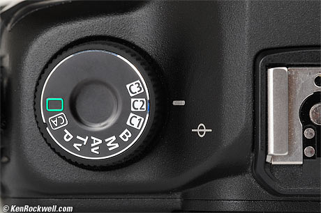 Canon 5D Mark II knob