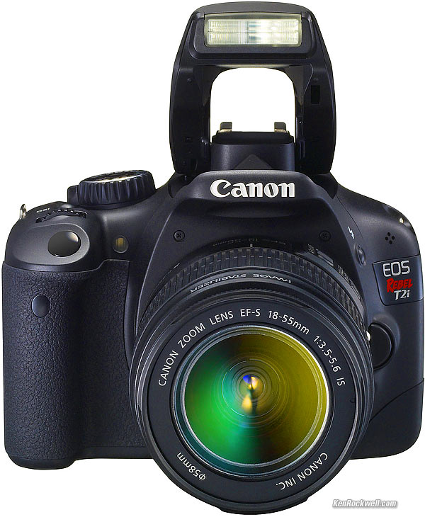 Canon T2i flash