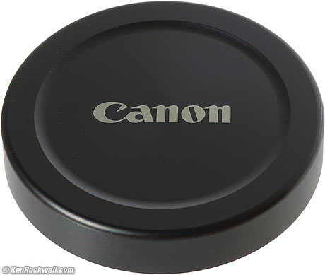 Canon 15mm fisheye front cap
