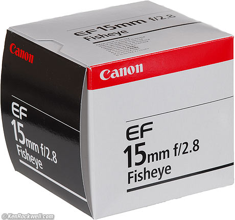 Box, Canon 15mm fisheye