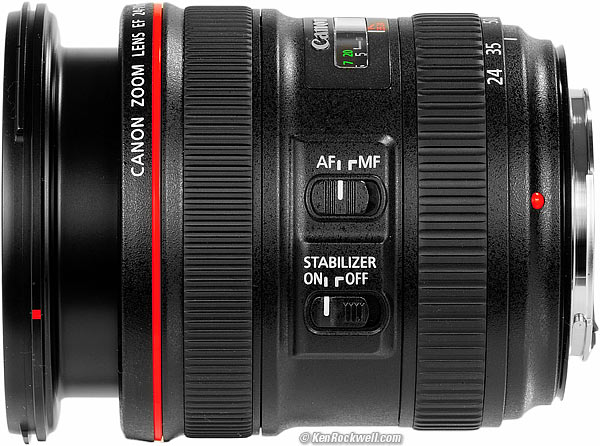 Canon 24-70mm f/4 L IS  
