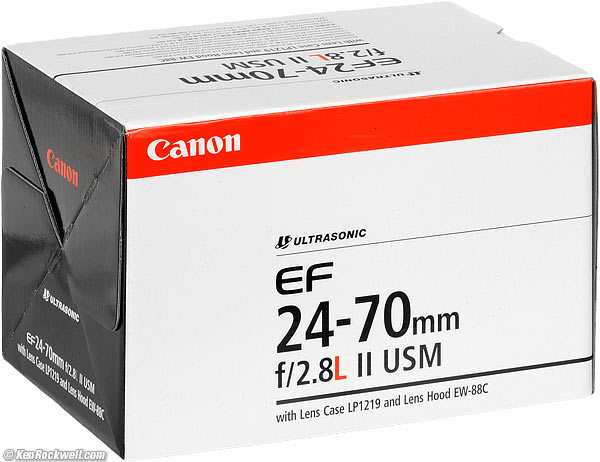 Canon 24-70mm f/2.8 L II  