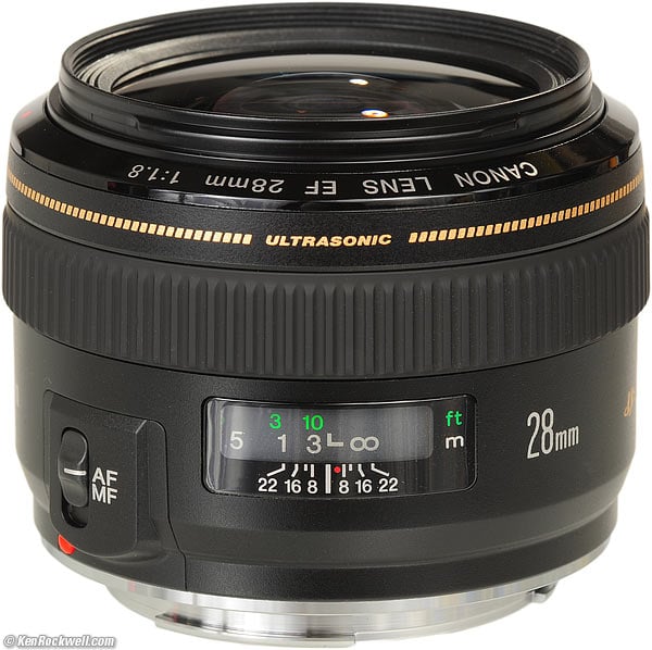 Canon 28mm f/1.8 Review
