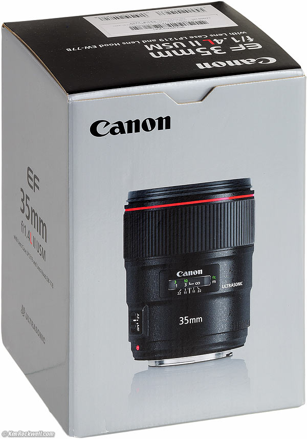 Canon 35mm f/1.4 L II  