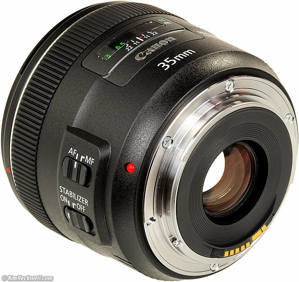 Canon 35mm f/2 IS