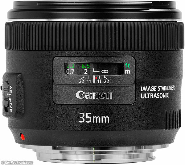 Canon 35mm f/2 IS