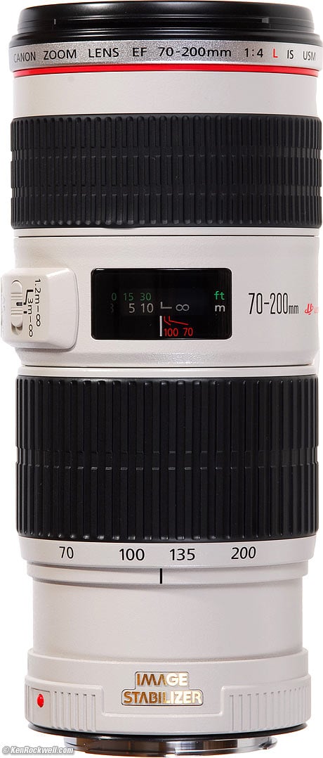Canon 70-200mm f/4 IS L