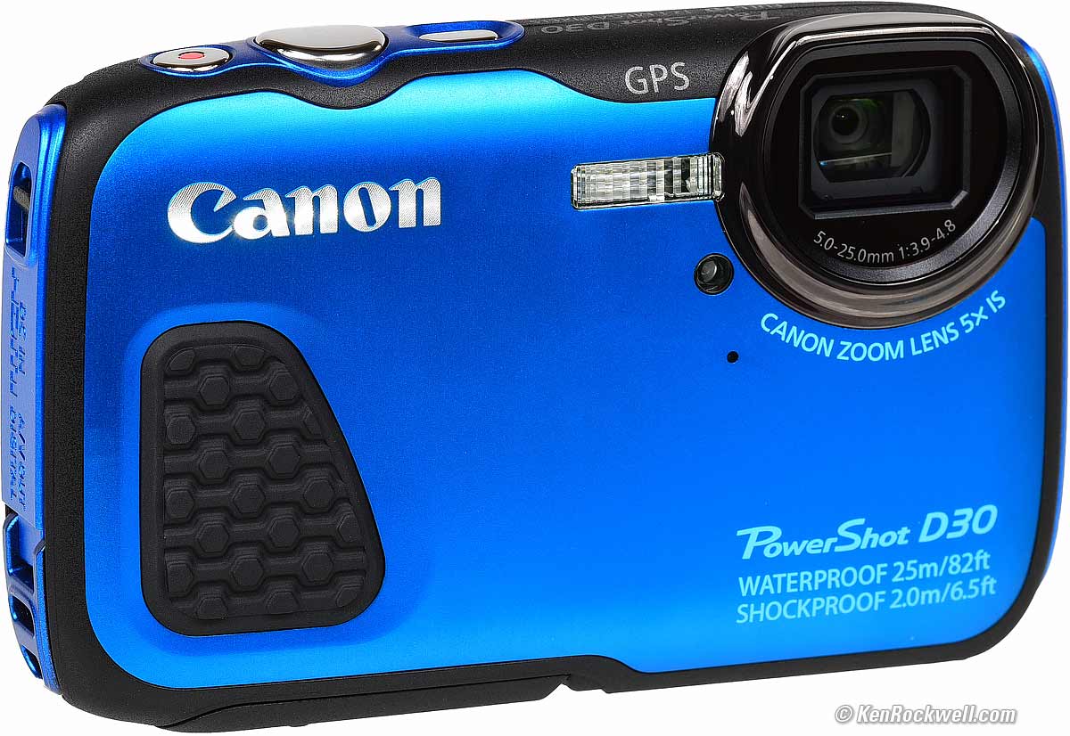Canon D30 Underwater Review