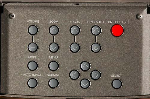 eiki projector controls