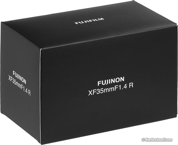 Fuji 35mm f/1.4 X-mount