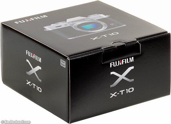 Fuji X-T10 box