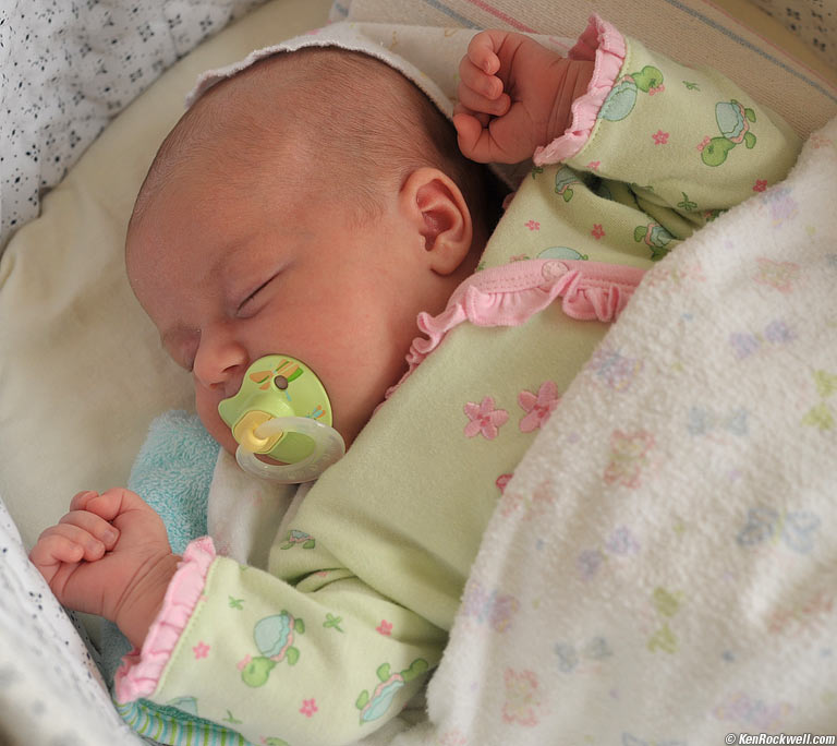 Baby Katie Sleeping