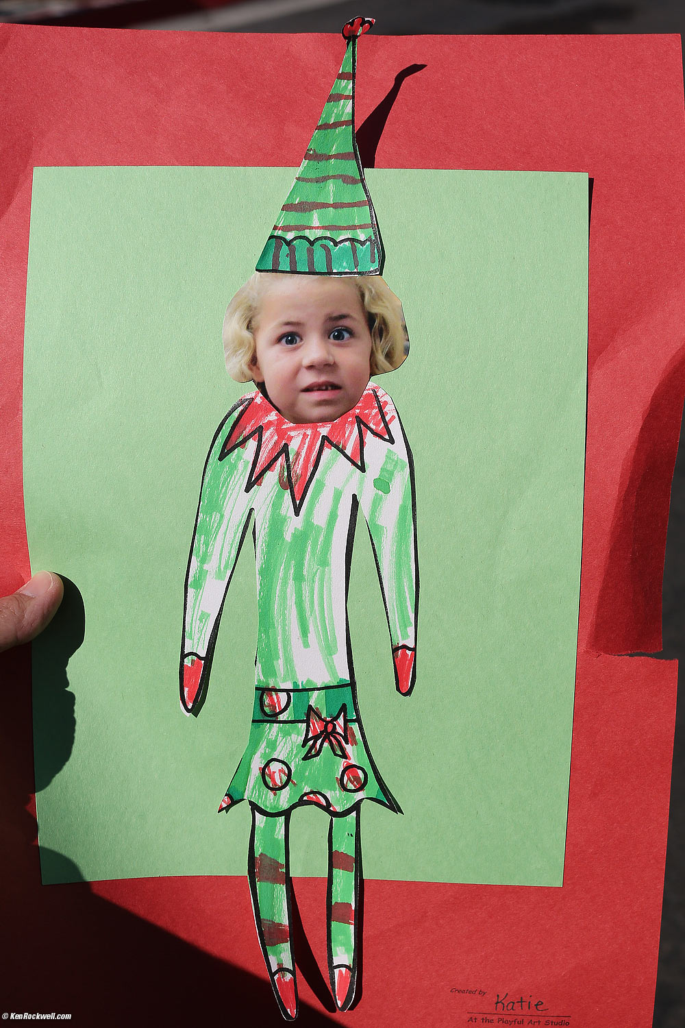 Katie's elf art