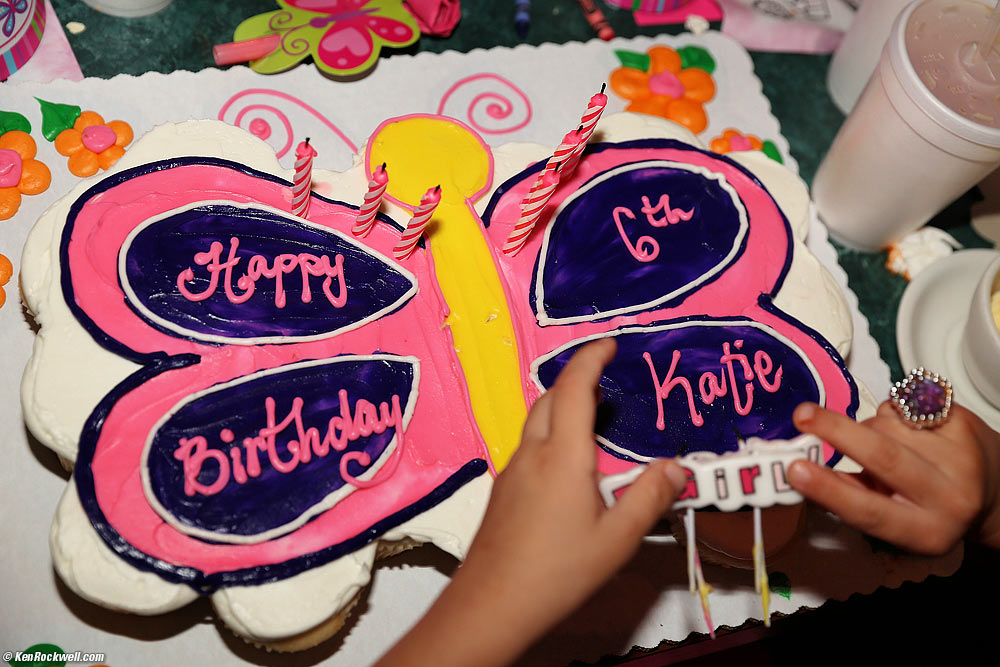 Katie's sixth birthday cake