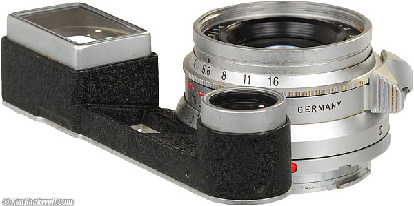 Capped Leitz 35mm f/2 M3