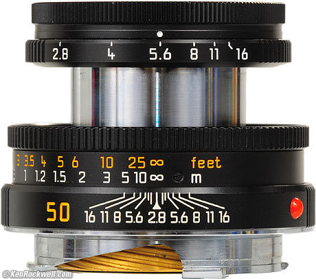 LEICA ELMAR-M 50mm f/2.8