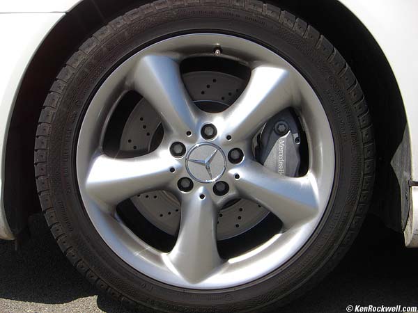 2006 Mercedes C230 Front Wheel