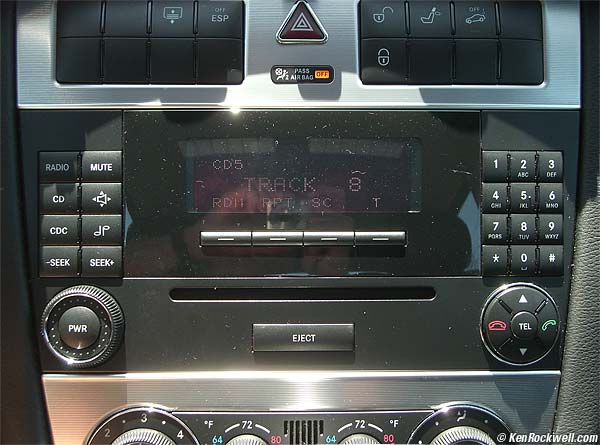 2007 Mercedes c230 aftermarket radio