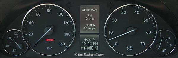 Mercedes c230 warning lights #2