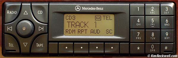 1999 Mercedes e430 radio