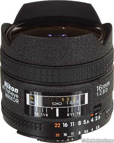 Nikon Fisheye-Nikkor 16mm f/2.8