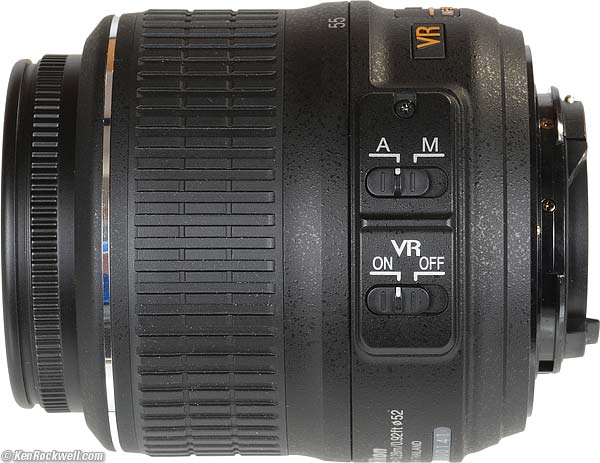 Nikon 18-55mm VR.