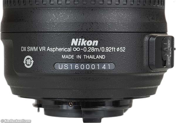Nikon 18-55mm VR