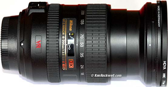 Nikon 18 - 200mm VR at 50 mm