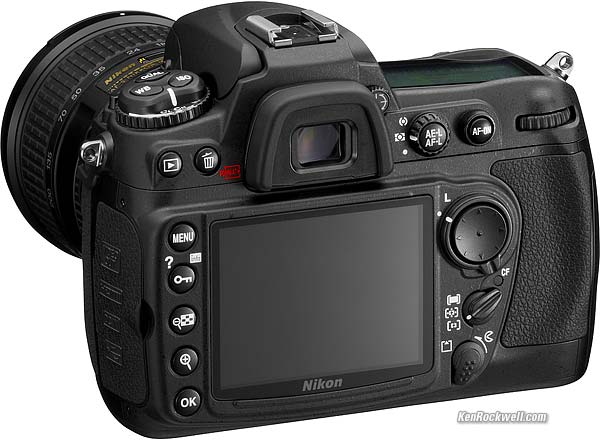 Nikon D300 Back