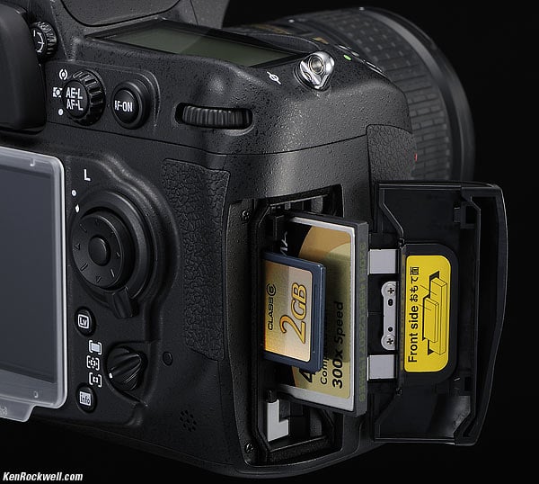 D300s Dual Card Slots