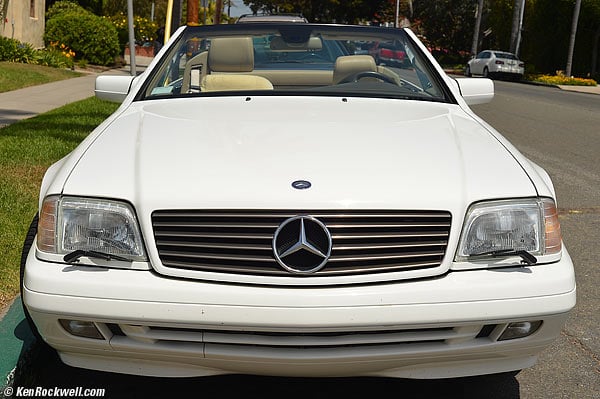 1997 Mercedes SL500 at LJPO 