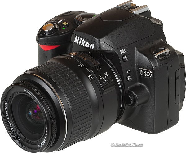 Nikon D40X Metering Modes