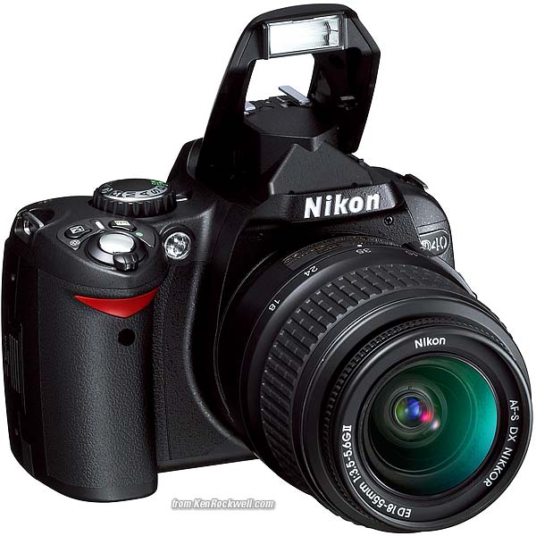 Nikon D40 Flash