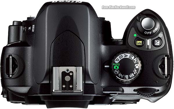 Nikon D40 Top