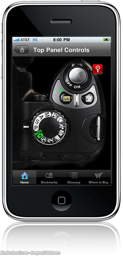 D40 iPhone app