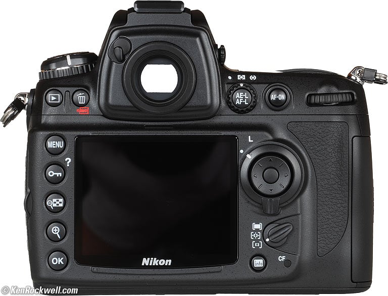 Nikn D700 back