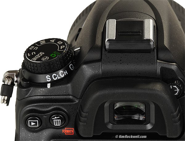 Nikon D7000 AF Modes Controls