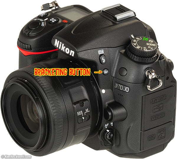 Nikon D7000 Focus Mode Switch